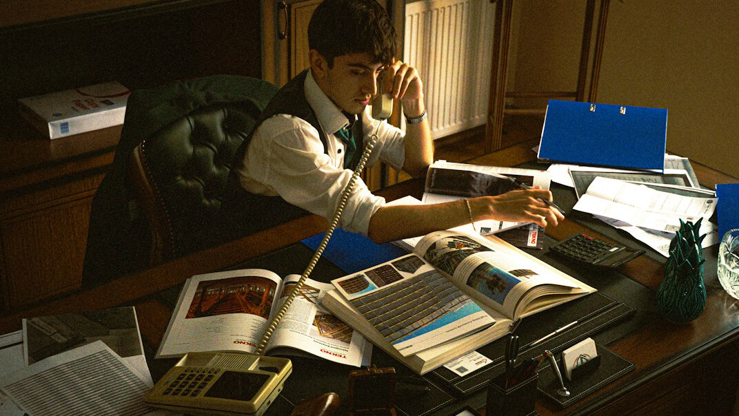 detective analyzing documents